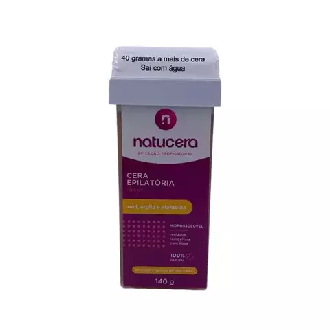 Cera Hidrossolúvel Mel, Argila e Alantoína Roll-on 140g