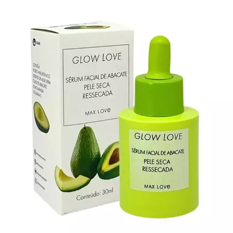 Sérum Facial Vegano Glow Love Abacate Max Love