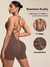 Slayoga Criss Cross Sem Costas Esportes Macacão Cami