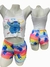 Pijama Feminino adulto de personagens Stitch CROPEED+SHORT - comprar online