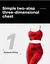 Conjunto fitness feminino com top de alta sustentação e modelagem confortável para yoga." - loja online