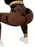 Calça legging fitness com cintura alta e realce no bumbum."