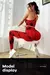 Conjunto fitness feminino com top de alta sustentação e modelagem confortável para yoga." - comprar online