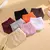 Imagem do 4 Unidades de Tangas de Algodão para Mulher – Calcinhas Sexy de Cintura Baixa, Roupas Íntimas Femininas