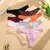 4 Unidades de Tangas de Algodão para Mulher – Calcinhas Sexy de Cintura Baixa, Roupas Íntimas Femininas na internet