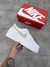 NIKE AIR FORCE F1 BRANCO C/ BEGE na internet