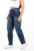 Jean cargo dama