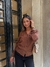 Campera fina con botones en internet