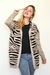 Campera tejida con capucha