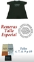 Remera manga corta