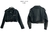 Campera corta dama