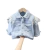 Jaqueta Infantil Jeans Gatinho com Manga Voal – Delicada e Estilosa