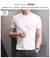 Camisetas masculinas branco preto manga curta solta em torno do pescoço camisas - loja online