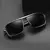 Óculos de sol masculino Punk, Aviator Square, Uv400, Twin-Beam, Novo - comprar online