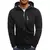 Site oficial primavera e outono esportes fitness hoodie casual zíper cardigan hoodie tendência da moda diária moletom com capuz masculino na internet