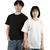 Camiseta masculina e feminina de algodão de alta qualidade, manga curta, gola redonda, cor sólida, preto, branco, respirável, roupas para casal na internet