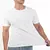 Camiseta masculina e feminina de algodão de alta qualidade, manga curta, gola redonda, cor sólida, preto, branco, respirável, roupas para casal - loja online
