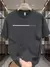 Verão masculino 100% algodão moda casual esportes solto qualquer padrão de ca