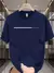 Verão masculino 100% algodão moda casual esportes solto qualquer padrão de ca - loja online