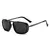 Óculos de sol masculino Punk, Aviator Square, Uv400, Twin-Beam, Novo - loja online