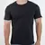 Camiseta masculina e feminina de algodão de alta qualidade, manga curta, gola redonda, cor sólida, preto, branco, respirável, roupas para casal - comprar online
