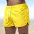 2025 Shorts brancos Homens Estilo Japonês Poliéster Correndo Shorts Esportivos para Homens Casual Verão Cintura Elástica Sólidos Shorts Roupas na internet