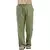 Calças de linho de algodão masculino verão cor sólida respirável calças de linho masculino casual cintura elástica calças de fitness hip-hop streetwear - NK Mega Stor