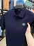 Marca de luxo 100% algodão camisa polo masculina lapela carta impressão manga curta verão 2025 nova tendência da moda magro camiseta masculina topo na internet