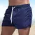 2025 Shorts brancos Homens Estilo Japonês Poliéster Correndo Shorts Esportivos para Homens Casual Verão Cintura Elástica Sólidos Shorts Roupas na internet