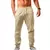 Calças de linho de algodão masculino verão cor sólida respirável calças de linho masculino casual cintura elástica calças de fitness hip-hop streetwear - comprar online
