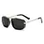 Óculos de sol masculino Punk, Aviator Square, Uv400, Twin-Beam, Novo - NK Mega Stor