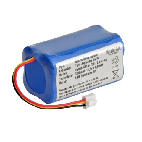 Bateria Liectroux XR500 com 3200mAh
