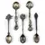 Colheres de Sobremesa em Bronze Vintage para Mesa Premium - VintageSecrets