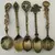 Imagem do Colheres de Sobremesa em Bronze Vintage para Mesa Premium