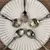 Colheres de Sobremesa em Bronze Vintage para Mesa Premium - loja online