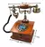 Imagem do Telefone de Madeira com Compartimento e Estilo Anos 40