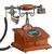 Telefone de Madeira com Compartimento e Estilo Anos 40 - comprar online