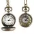 Colar Relógio Vintage com Dois Mostradores e Design Anos 20 - comprar online