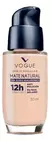 Base Líquida Vogue Mate Natural con Ácido Hialurónico