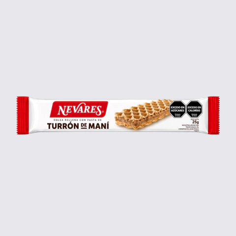 Turrón Nevares 10u x 25gr