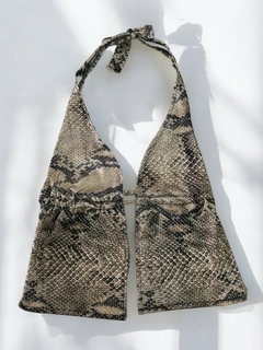 TOP VENECIA SNAKE - comprar online