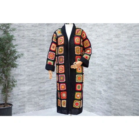 Cardigan De Crochê
