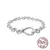 Pulseira Coração Coroa em Prata Esterlina S925 - comprar online