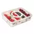 Pote Organizador Hermético Multiuso de Geladeira com Divisória - comprar online