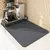 Super absorvente antiderrapante prato de café grande cozinha absorvente drenage - comprar online