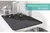 Super absorvente antiderrapante prato de café grande cozinha absorvente drenage - Dommi