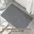 Nova pedra de diatomita tapete de banho antiderrapante tapete de banheiro absorção de água secagem rápida banheira tapetes chuveiro entrada capacho - Dommi