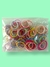 LIGAS ELÁSTICAS COLORIDAS VARIADAS x 100 en internet
