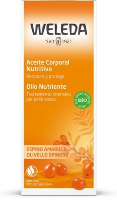Aceite Corporal Nutritivo de Espino Amarillo en internet