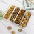 Bandeja Organizadora Multiuso com Tampa – 4 Divisórias para Snacks, Frutas e Legumes - comprar online